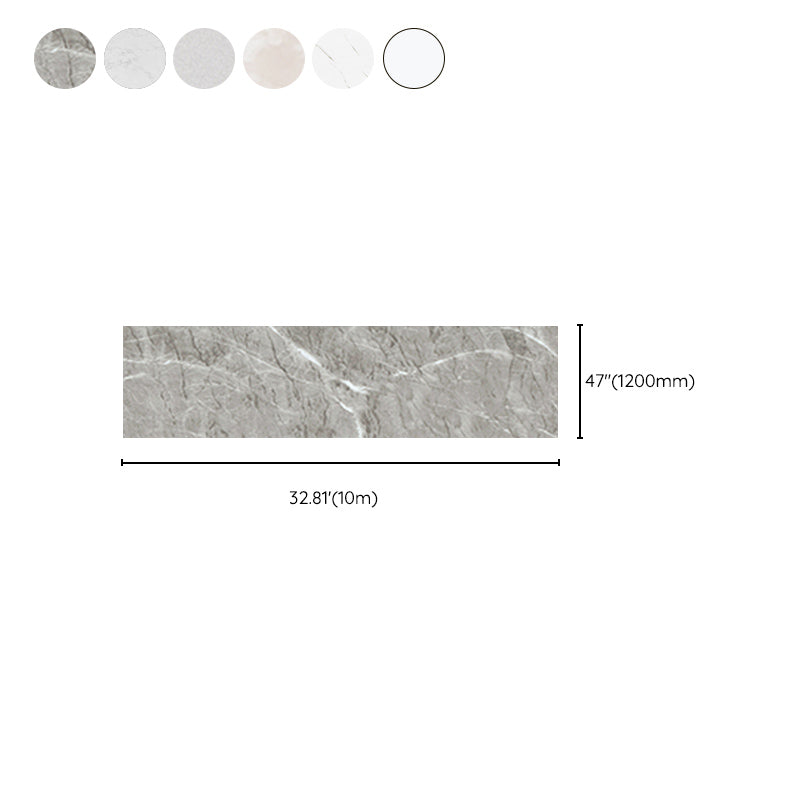 Marbling Scratch Resistant Tile PVC Singular Peel & Stick Tile for Bathroom Backsplash Clearhalo 'Flooring 'Home Improvement' 'home_improvement' 'home_improvement_peel_stick_blacksplash' 'Peel & Stick Backsplash Tile' 'peel_stick_blacksplash' 'Walls & Ceilings' Walls and Ceiling' 7334950