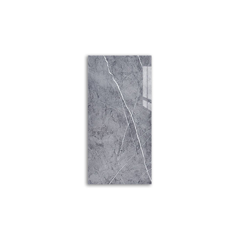 Marbling Scratch Resistant Tile PVC Singular Peel & Stick Tile for Backsplash Wall Grey 1 Piece Clearhalo 'Flooring 'Home Improvement' 'home_improvement' 'home_improvement_peel_stick_blacksplash' 'Peel & Stick Backsplash Tile' 'peel_stick_blacksplash' 'Walls & Ceilings' Walls and Ceiling' 7334969