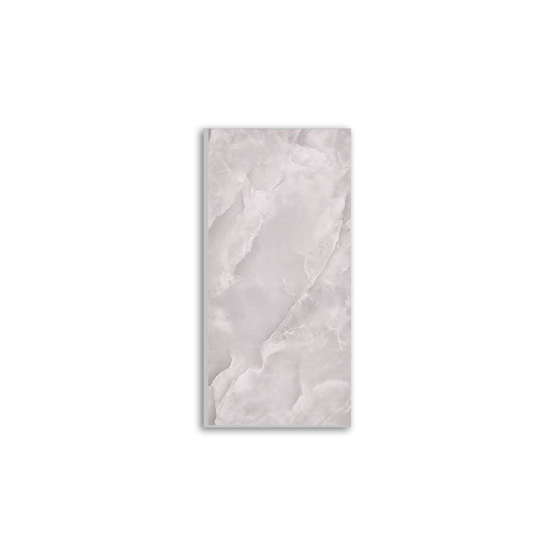 Marbling Scratch Resistant Tile PVC Singular Peel & Stick Tile for Backsplash Wall Light Gray 1 Piece Clearhalo 'Flooring 'Home Improvement' 'home_improvement' 'home_improvement_peel_stick_blacksplash' 'Peel & Stick Backsplash Tile' 'peel_stick_blacksplash' 'Walls & Ceilings' Walls and Ceiling' 7334973