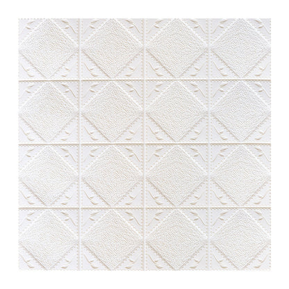 Modern Wall Paneling Peel and Stick Waterproof 3D Print Wall Panel Cream Clearhalo 'Flooring 'Home Improvement' 'home_improvement' 'home_improvement_wall_paneling' 'Wall Paneling' 'wall_paneling' 'Walls & Ceilings' Walls and Ceiling' 7335003