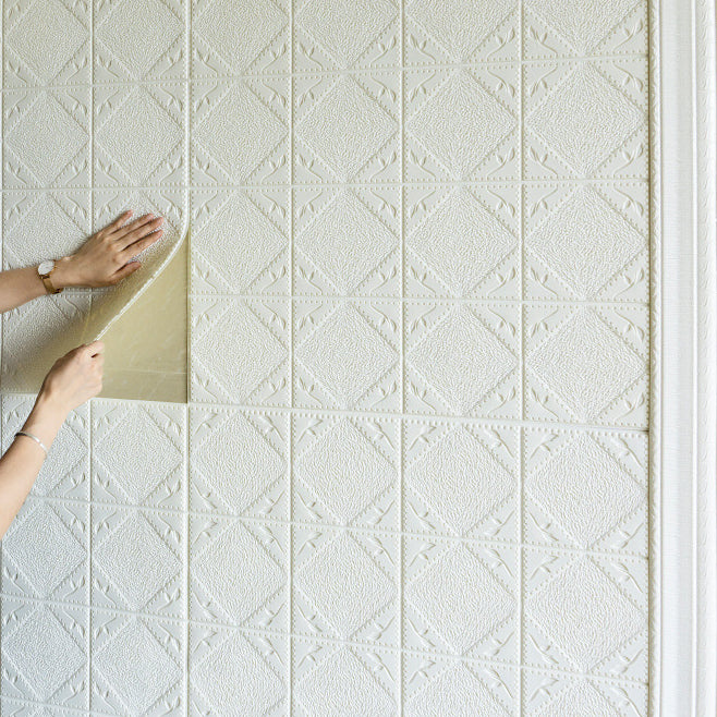 Modern Wall Paneling Peel and Stick Waterproof 3D Print Wall Panel Clearhalo 'Flooring 'Home Improvement' 'home_improvement' 'home_improvement_wall_paneling' 'Wall Paneling' 'wall_paneling' 'Walls & Ceilings' Walls and Ceiling' 7335004