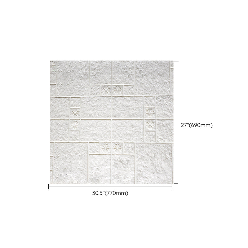 Modern Wall Paneling Peel and Stick Waterproof 3D Print Wall Panel Clearhalo 'Flooring 'Home Improvement' 'home_improvement' 'home_improvement_wall_paneling' 'Wall Paneling' 'wall_paneling' 'Walls & Ceilings' Walls and Ceiling' 7335010