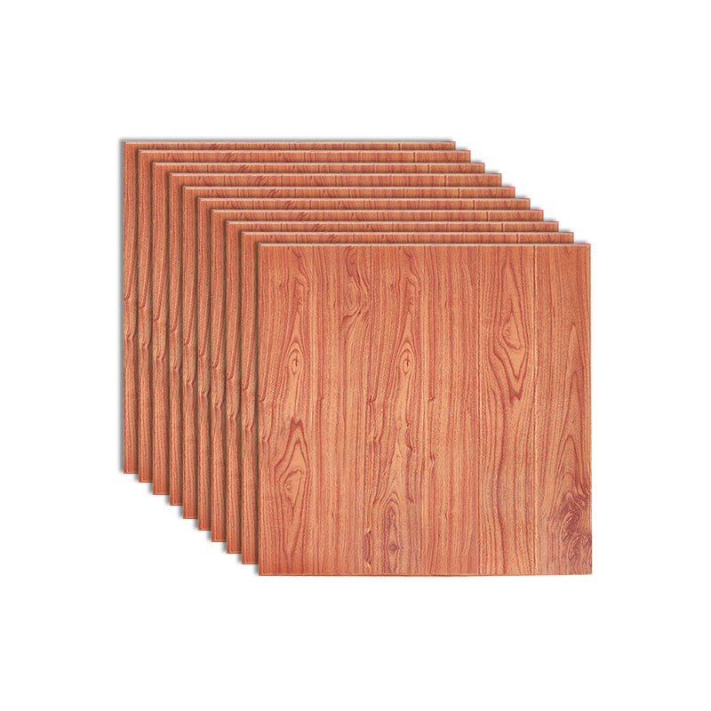 Indoor Home Wall Panel Waterproof Peel and Stick Wall Paneling Champagne 10-Piece Set Clearhalo 'Flooring 'Home Improvement' 'home_improvement' 'home_improvement_wall_paneling' 'Wall Paneling' 'wall_paneling' 'Walls & Ceilings' Walls and Ceiling' 7335025