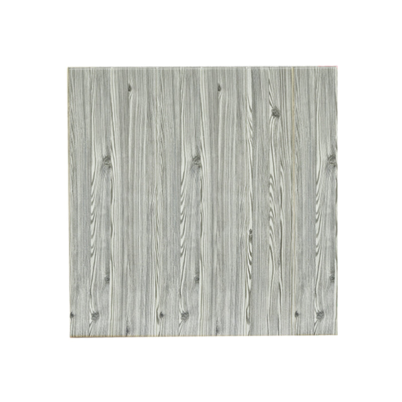Contemporary Wall Panel Peel and Stick Waterproof Wall Paneling Pewter Clearhalo 'Flooring 'Home Improvement' 'home_improvement' 'home_improvement_wall_paneling' 'Wall Paneling' 'wall_paneling' 'Walls & Ceilings' Walls and Ceiling' 7335038
