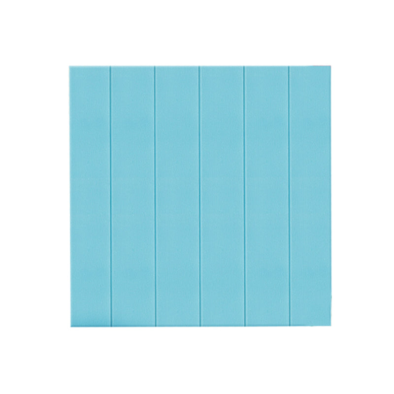Contemporary Wall Panel Peel and Stick Waterproof Wall Paneling Blue Clearhalo 'Flooring 'Home Improvement' 'home_improvement' 'home_improvement_wall_paneling' 'Wall Paneling' 'wall_paneling' 'Walls & Ceilings' Walls and Ceiling' 7335043
