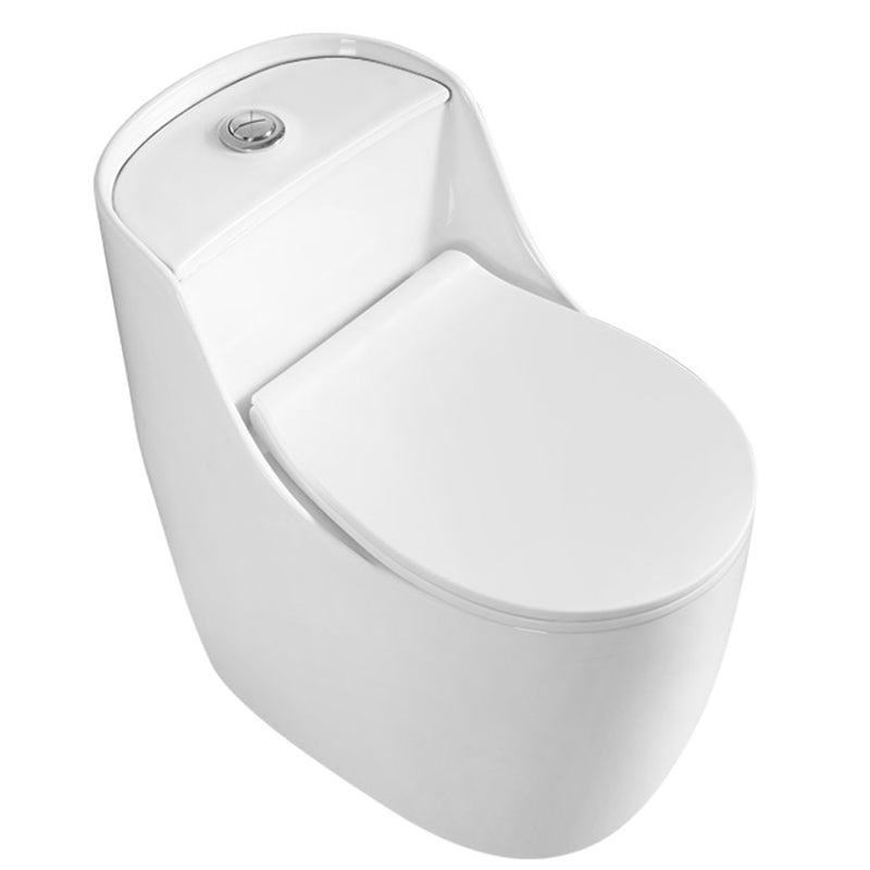 Contemporary Floor Mounted Toilet Spray Gun Included Urine Toilet for Bathroom Clearhalo 'Bathroom Remodel & Bathroom Fixtures' 'Home Improvement' 'home_improvement' 'home_improvement_toilets' 'Toilets & Bidets' 'Toilets' 7335604