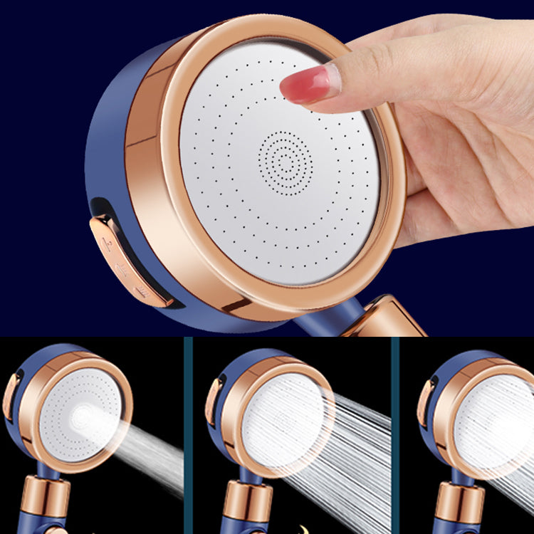 Round Hand Shower Adjustable Water Flow Wall-Mount Showerhead Clearhalo 'Bathroom Remodel & Bathroom Fixtures' 'Home Improvement' 'home_improvement' 'home_improvement_shower_heads' 'Shower Heads' 'shower_heads' 'Showers & Bathtubs Plumbing' 'Showers & Bathtubs' 7336228
