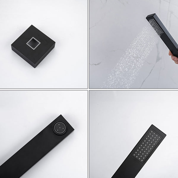 Traditional Floor Mounted Metal Freestanding Tub Filler Swivel Tub Filler Trim Clearhalo 'Bathroom Remodel & Bathroom Fixtures' 'Bathtub Faucets' 'bathtub_faucets' 'Home Improvement' 'home_improvement' 'home_improvement_bathtub_faucets' 7339410