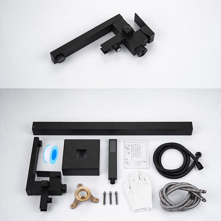 Traditional Floor Mounted Metal Freestanding Tub Filler Swivel Tub Filler Trim Clearhalo 'Bathroom Remodel & Bathroom Fixtures' 'Bathtub Faucets' 'bathtub_faucets' 'Home Improvement' 'home_improvement' 'home_improvement_bathtub_faucets' 7339411