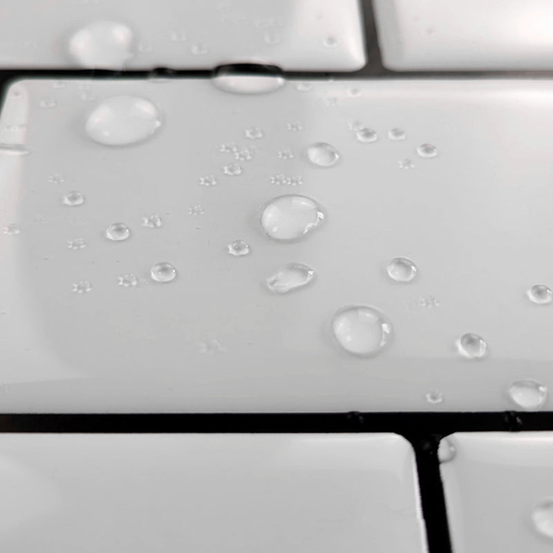 White Subway Tile Water-resistant PVC Peel & Stick Tile for Backsplash Wall Clearhalo 'Flooring 'Home Improvement' 'home_improvement' 'home_improvement_peel_stick_blacksplash' 'Peel & Stick Backsplash Tile' 'peel_stick_blacksplash' 'Walls & Ceilings' Walls and Ceiling' 7339543