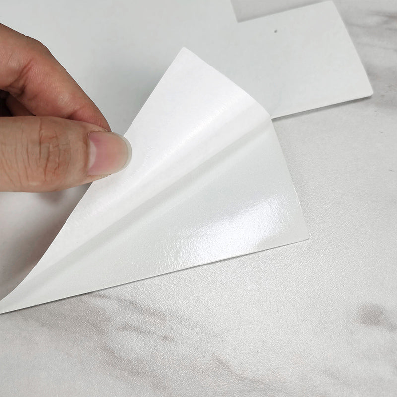 White Subway Tile Water-resistant PVC Peel & Stick Tile for Backsplash Wall Clearhalo 'Flooring 'Home Improvement' 'home_improvement' 'home_improvement_peel_stick_blacksplash' 'Peel & Stick Backsplash Tile' 'peel_stick_blacksplash' 'Walls & Ceilings' Walls and Ceiling' 7339544