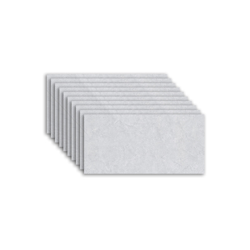 Marbling Water-resistant Tile PVC Singular Peel & Stick Tile for Backsplash Wall White-Gray Clearhalo 'Flooring 'Home Improvement' 'home_improvement' 'home_improvement_peel_stick_blacksplash' 'Peel & Stick Backsplash Tile' 'peel_stick_blacksplash' 'Walls & Ceilings' Walls and Ceiling' 7339557