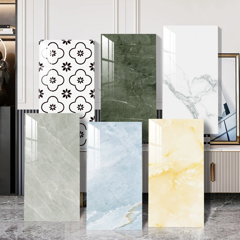 Rectangular Water-resistant Tile PVC Singular Peel & Stick Tile for Backsplash Wall Clearhalo 'Flooring 'Home Improvement' 'home_improvement' 'home_improvement_peel_stick_blacksplash' 'Peel & Stick Backsplash Tile' 'peel_stick_blacksplash' 'Walls & Ceilings' Walls and Ceiling' 7339567