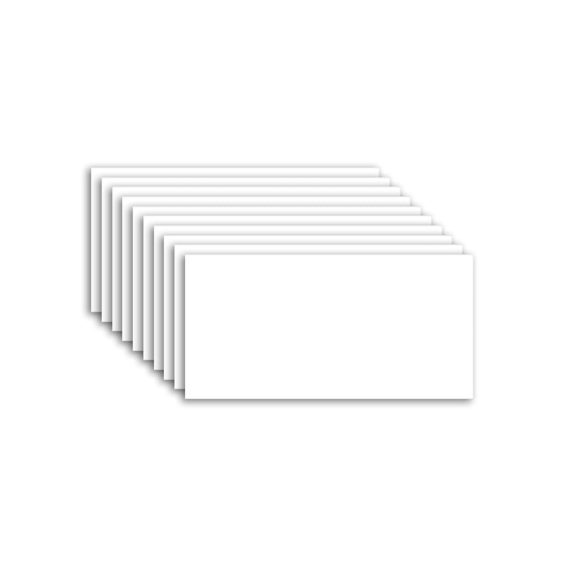 Rectangular Water-resistant Tile PVC Singular Peel & Stick Tile for Backsplash Wall Pearl White Clearhalo 'Flooring 'Home Improvement' 'home_improvement' 'home_improvement_peel_stick_blacksplash' 'Peel & Stick Backsplash Tile' 'peel_stick_blacksplash' 'Walls & Ceilings' Walls and Ceiling' 7339571