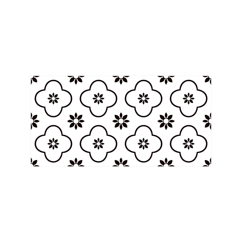 Rectangular Water-resistant Tile PVC Singular Peel & Stick Tile for Backsplash Wall Clearhalo 'Flooring 'Home Improvement' 'home_improvement' 'home_improvement_peel_stick_blacksplash' 'Peel & Stick Backsplash Tile' 'peel_stick_blacksplash' 'Walls & Ceilings' Walls and Ceiling' 7339574