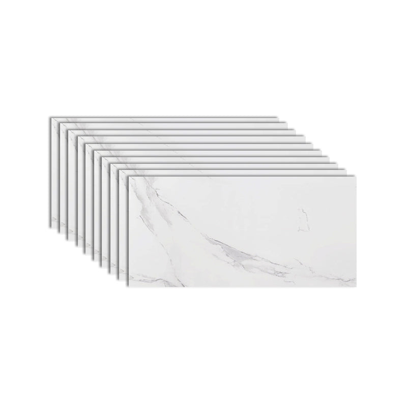 Modern Tin Backsplash Paneling Smooth Glossy Surface Wall Ceiling Board White 10-Piece Set Clearhalo 'Flooring 'Home Improvement' 'home_improvement' 'home_improvement_wall_paneling' 'Wall Paneling' 'wall_paneling' 'Walls & Ceilings' Walls and Ceiling' 7339629
