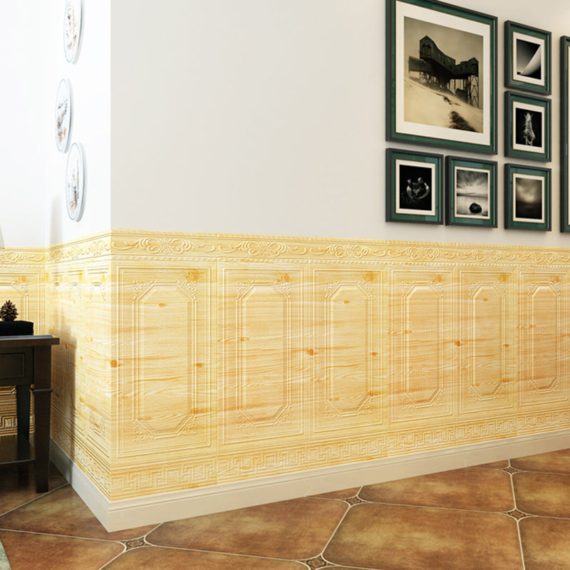 Wall Plank 3D Brick Bedroom and Living Room Wall Panels Set of 10 Natural 10-Piece Set Clearhalo 'Flooring 'Home Improvement' 'home_improvement' 'home_improvement_wall_paneling' 'Wall Paneling' 'wall_paneling' 'Walls & Ceilings' Walls and Ceiling' 7339681