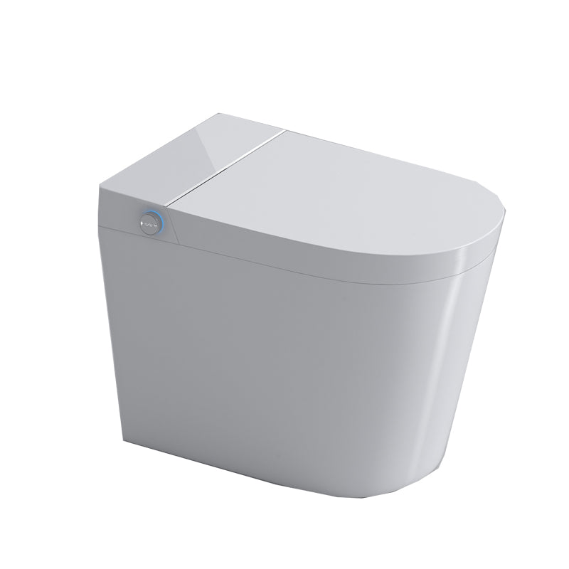 Porcelain Siphon Jet Urine Toilet Floor Mounted Modern Flush Toilet White Heating Seat Ring （Standard ) Clearhalo 'Bathroom Remodel & Bathroom Fixtures' 'Home Improvement' 'home_improvement' 'home_improvement_toilets' 'Toilets & Bidets' 'Toilets' 7339797