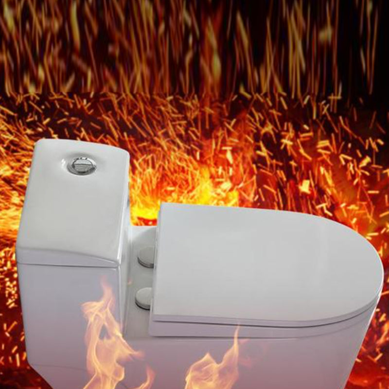 Contemporary Floor Mount Flush Toilet White Ceramic Urine Toilet for Bathroom Clearhalo 'Bathroom Remodel & Bathroom Fixtures' 'Home Improvement' 'home_improvement' 'home_improvement_toilets' 'Toilets & Bidets' 'Toilets' 7339824