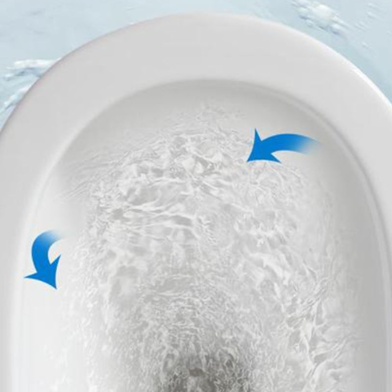 Contemporary Floor Mount Flush Toilet White Ceramic Urine Toilet for Bathroom Clearhalo 'Bathroom Remodel & Bathroom Fixtures' 'Home Improvement' 'home_improvement' 'home_improvement_toilets' 'Toilets & Bidets' 'Toilets' 7339827