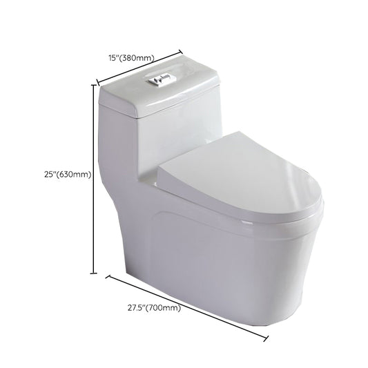 Contemporary Floor Mount Flush Toilet White Ceramic Urine Toilet for Bathroom Clearhalo 'Bathroom Remodel & Bathroom Fixtures' 'Home Improvement' 'home_improvement' 'home_improvement_toilets' 'Toilets & Bidets' 'Toilets' 7339830