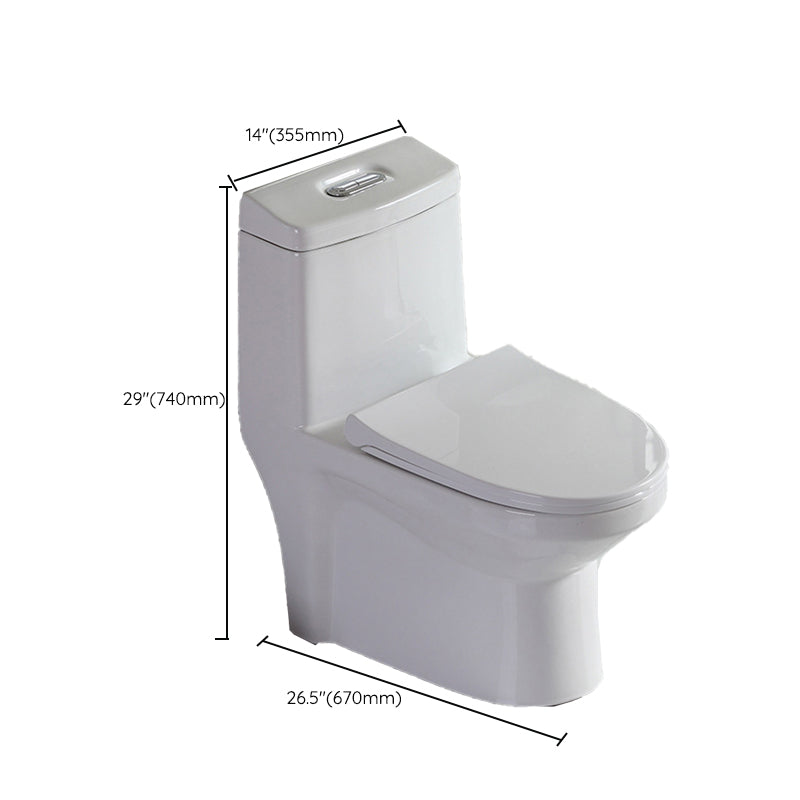 Contemporary Floor Mount Flush Toilet White Ceramic Urine Toilet for Bathroom Clearhalo 'Bathroom Remodel & Bathroom Fixtures' 'Home Improvement' 'home_improvement' 'home_improvement_toilets' 'Toilets & Bidets' 'Toilets' 7339832