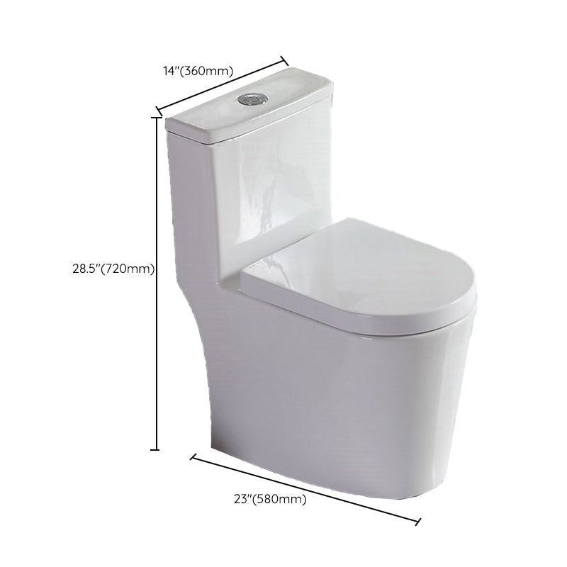 Contemporary Floor Mount Flush Toilet White Ceramic Urine Toilet for Bathroom Clearhalo 'Bathroom Remodel & Bathroom Fixtures' 'Home Improvement' 'home_improvement' 'home_improvement_toilets' 'Toilets & Bidets' 'Toilets' 7339833