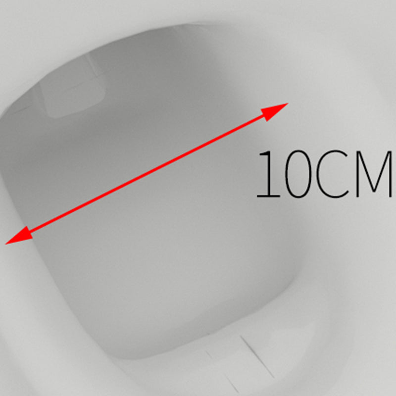 Modern White Floor Mount Toilet Slow Close Seat Included Toilet Bowl for Bathroom Clearhalo 'Bathroom Remodel & Bathroom Fixtures' 'Home Improvement' 'home_improvement' 'home_improvement_toilets' 'Toilets & Bidets' 'Toilets' 7340494