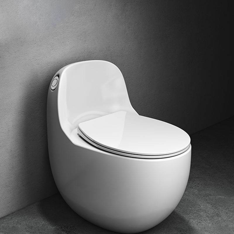 Floor Mounted Siphon Jet Urine Toilet One Piece Toilet Modern Toilet 16" Clearhalo 'Bathroom Remodel & Bathroom Fixtures' 'Home Improvement' 'home_improvement' 'home_improvement_toilets' 'Toilets & Bidets' 'Toilets' 7340499
