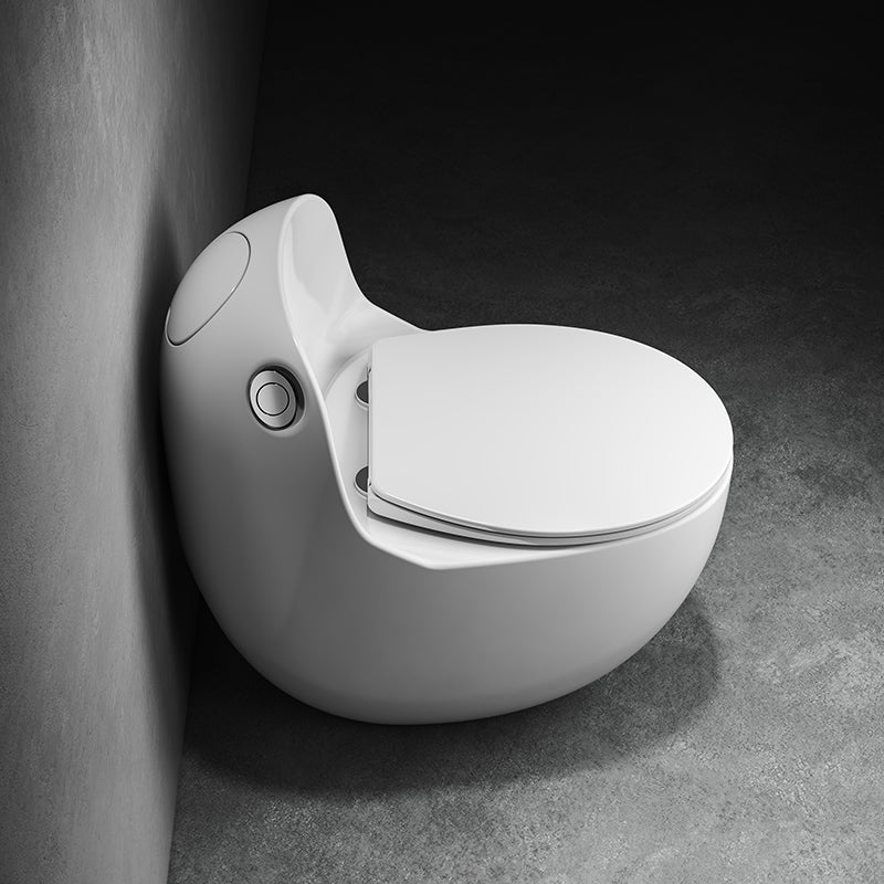 Floor Mounted Siphon Jet Urine Toilet One Piece Toilet Modern Toilet Clearhalo 'Bathroom Remodel & Bathroom Fixtures' 'Home Improvement' 'home_improvement' 'home_improvement_toilets' 'Toilets & Bidets' 'Toilets' 7340501