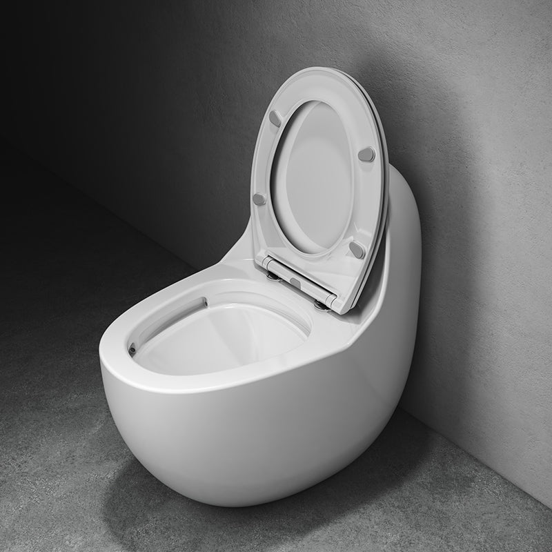 Floor Mounted Siphon Jet Urine Toilet One Piece Toilet Modern Toilet 14" Clearhalo 'Bathroom Remodel & Bathroom Fixtures' 'Home Improvement' 'home_improvement' 'home_improvement_toilets' 'Toilets & Bidets' 'Toilets' 7340502