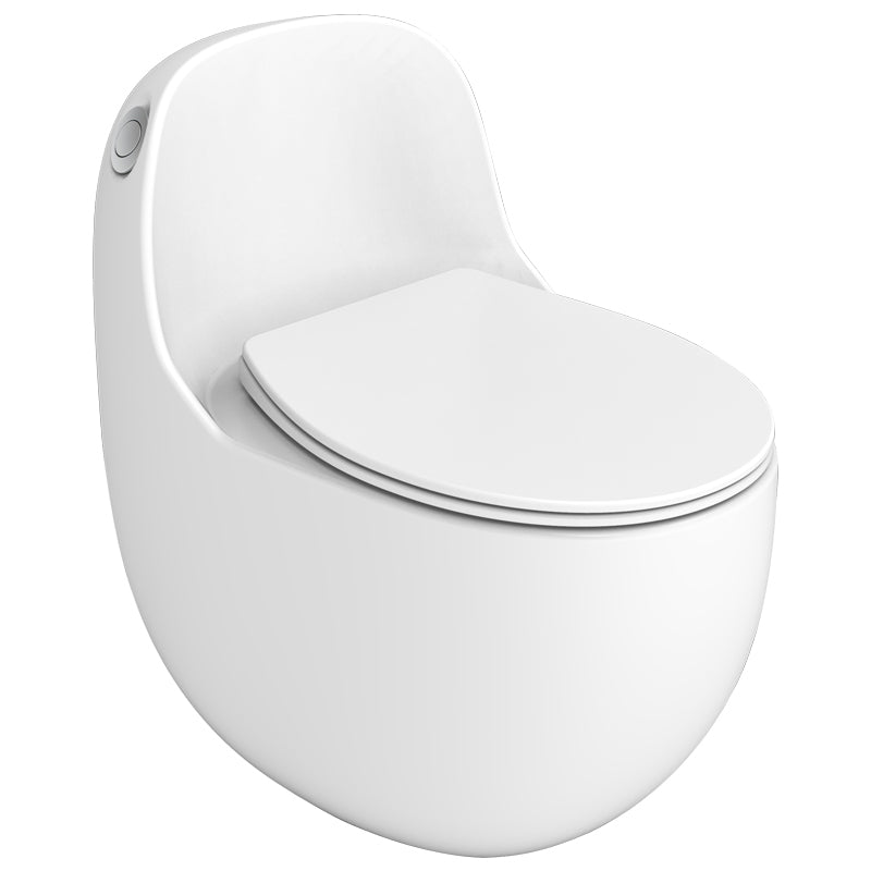 Floor Mounted Siphon Jet Urine Toilet One Piece Toilet Modern Toilet Clearhalo 'Bathroom Remodel & Bathroom Fixtures' 'Home Improvement' 'home_improvement' 'home_improvement_toilets' 'Toilets & Bidets' 'Toilets' 7340504