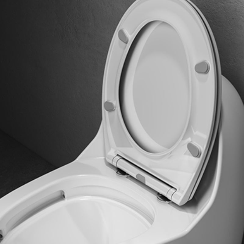 Floor Mounted Siphon Jet Urine Toilet One Piece Toilet Modern Toilet Clearhalo 'Bathroom Remodel & Bathroom Fixtures' 'Home Improvement' 'home_improvement' 'home_improvement_toilets' 'Toilets & Bidets' 'Toilets' 7340506