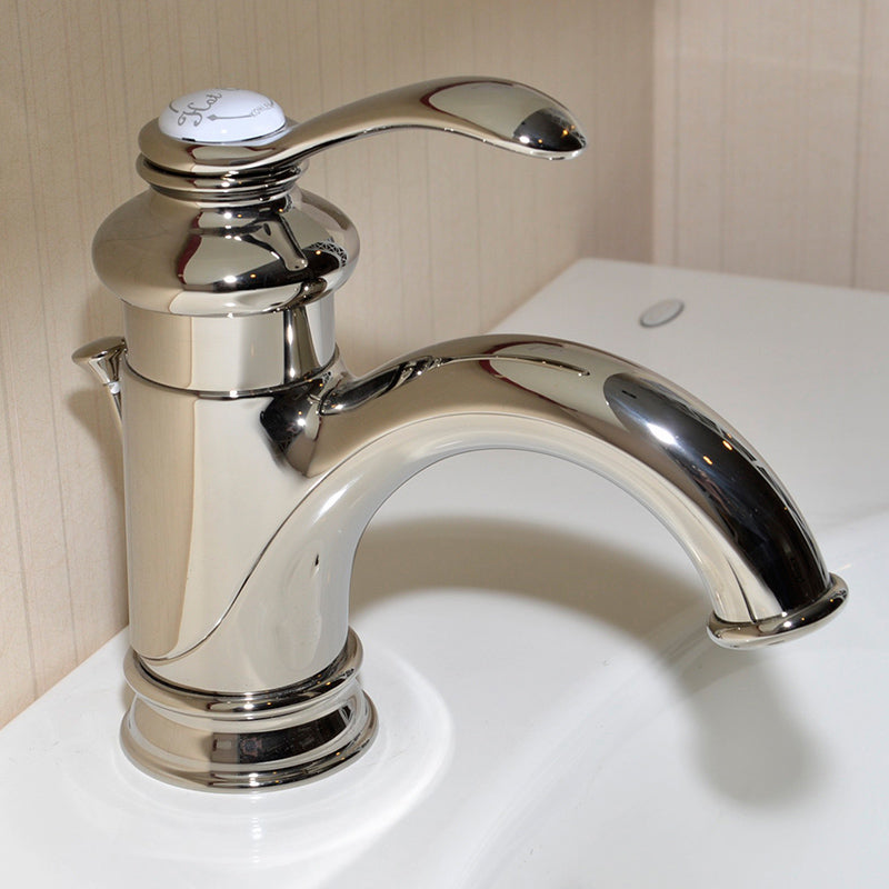 Traditional Wide Spread Bathroom Faucet 1 Lever Handles Lavatory Faucet Clearhalo 'Bathroom Remodel & Bathroom Fixtures' 'Bathroom Sink Faucets' 'Bathroom Sinks & Faucet Components' 'bathroom_sink_faucets' 'Home Improvement' 'home_improvement' 'home_improvement_bathroom_sink_faucets' 7340762