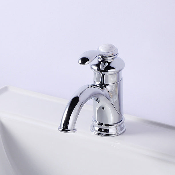 Traditional Wide Spread Bathroom Faucet 1 Lever Handles Lavatory Faucet Clearhalo 'Bathroom Remodel & Bathroom Fixtures' 'Bathroom Sink Faucets' 'Bathroom Sinks & Faucet Components' 'bathroom_sink_faucets' 'Home Improvement' 'home_improvement' 'home_improvement_bathroom_sink_faucets' 7340776