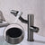 Industrial Centerset Lavatory Faucet Vintage Lever Lavatory Faucet Grey Aerator Not Included Clearhalo 'Bathroom Remodel & Bathroom Fixtures' 'Bathroom Sink Faucets' 'Bathroom Sinks & Faucet Components' 'bathroom_sink_faucets' 'Home Improvement' 'home_improvement' 'home_improvement_bathroom_sink_faucets' 7340781
