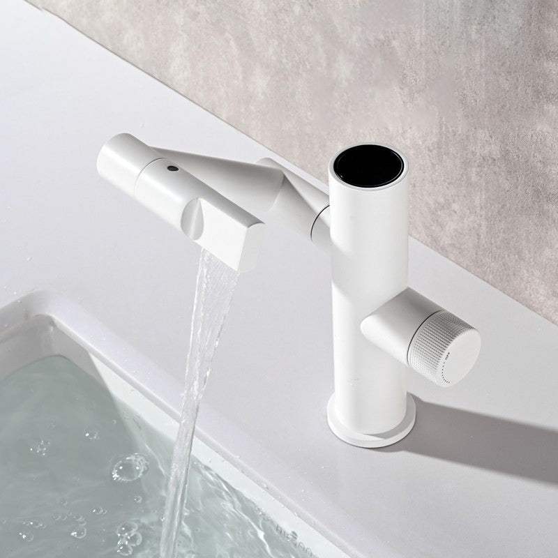 Industrial Centerset Lavatory Faucet Vintage Lever Lavatory Faucet Clearhalo 'Bathroom Remodel & Bathroom Fixtures' 'Bathroom Sink Faucets' 'Bathroom Sinks & Faucet Components' 'bathroom_sink_faucets' 'Home Improvement' 'home_improvement' 'home_improvement_bathroom_sink_faucets' 7340786