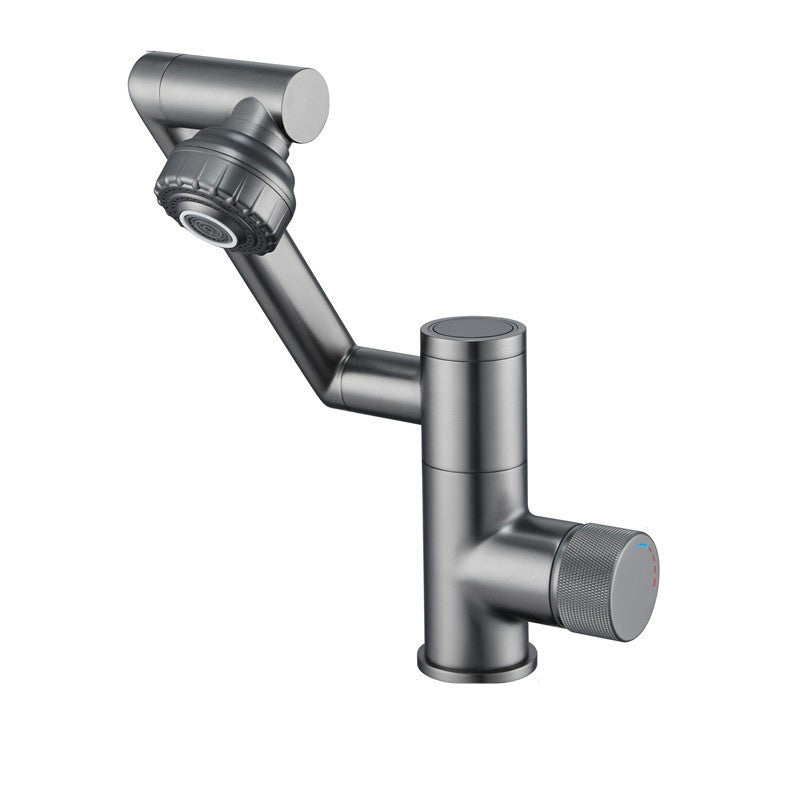 Industrial Centerset Lavatory Faucet Vintage Lever Lavatory Faucet Clearhalo 'Bathroom Remodel & Bathroom Fixtures' 'Bathroom Sink Faucets' 'Bathroom Sinks & Faucet Components' 'bathroom_sink_faucets' 'Home Improvement' 'home_improvement' 'home_improvement_bathroom_sink_faucets' 7340788