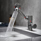 Industrial Centerset Lavatory Faucet Vintage Lever Lavatory Faucet Clearhalo 'Bathroom Remodel & Bathroom Fixtures' 'Bathroom Sink Faucets' 'Bathroom Sinks & Faucet Components' 'bathroom_sink_faucets' 'Home Improvement' 'home_improvement' 'home_improvement_bathroom_sink_faucets' 7340789