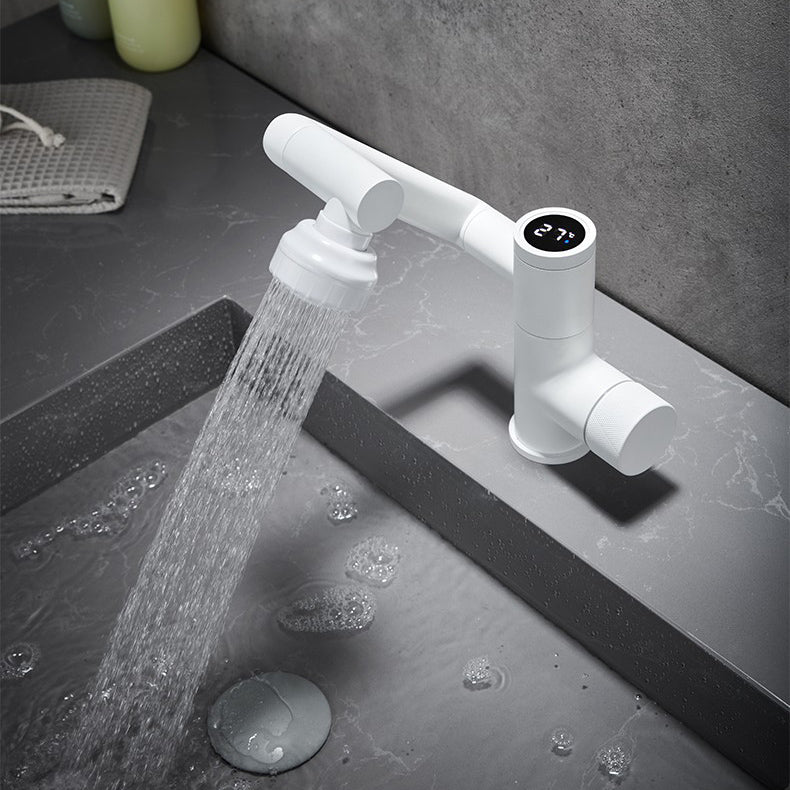 Industrial Centerset Lavatory Faucet Vintage Lever Lavatory Faucet Clearhalo 'Bathroom Remodel & Bathroom Fixtures' 'Bathroom Sink Faucets' 'Bathroom Sinks & Faucet Components' 'bathroom_sink_faucets' 'Home Improvement' 'home_improvement' 'home_improvement_bathroom_sink_faucets' 7340793