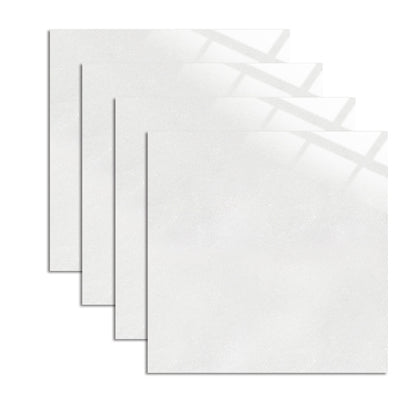 Modern Matte Square Singular Tile Marble Gray Tile for Home Decoration Gloss White 24"L x 24"W Clearhalo 'Floor Tiles & Wall Tiles' 'floor_tiles_wall_tiles' 'Flooring 'Home Improvement' 'home_improvement' 'home_improvement_floor_tiles_wall_tiles' Walls and Ceiling' 7340869