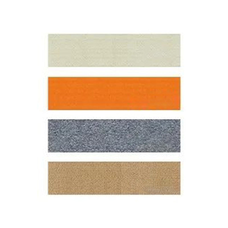 Modern Carpet Tile Level Loop Striped Print Interlocking Non-Skid Tiles and Carpet Light Gray Orange Vinyl Clearhalo 'Carpet Tiles & Carpet Squares' 'carpet_tiles_carpet_squares' 'Flooring 'Home Improvement' 'home_improvement' 'home_improvement_carpet_tiles_carpet_squares' Walls and Ceiling' 7341088