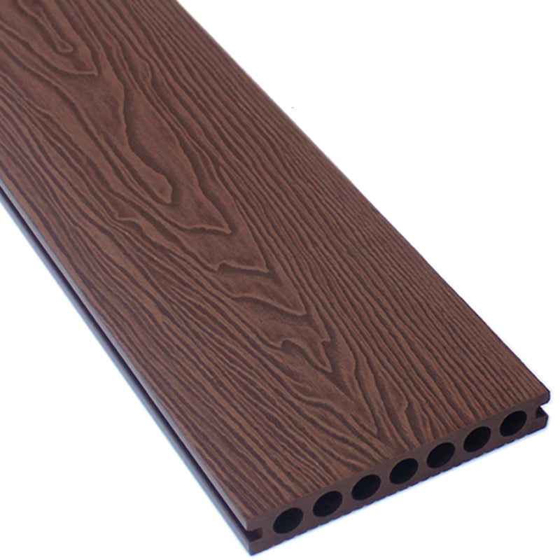 Modern Brown Wood Self Adhesive Wood Floor Planks Reclaimed Wooden Planks Brown-Red Round Hole Clearhalo 'Flooring 'Hardwood Flooring' 'hardwood_flooring' 'Home Improvement' 'home_improvement' 'home_improvement_hardwood_flooring' Walls and Ceiling' 7342390