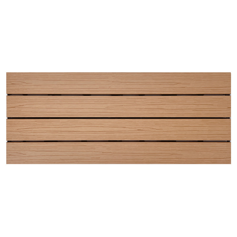 Modern Style Rectangle Wood Flooring Non-slip Outdoor Wood Flooring Clearhalo 'Flooring 'Hardwood Flooring' 'hardwood_flooring' 'Home Improvement' 'home_improvement' 'home_improvement_hardwood_flooring' Walls and Ceiling' 7342409