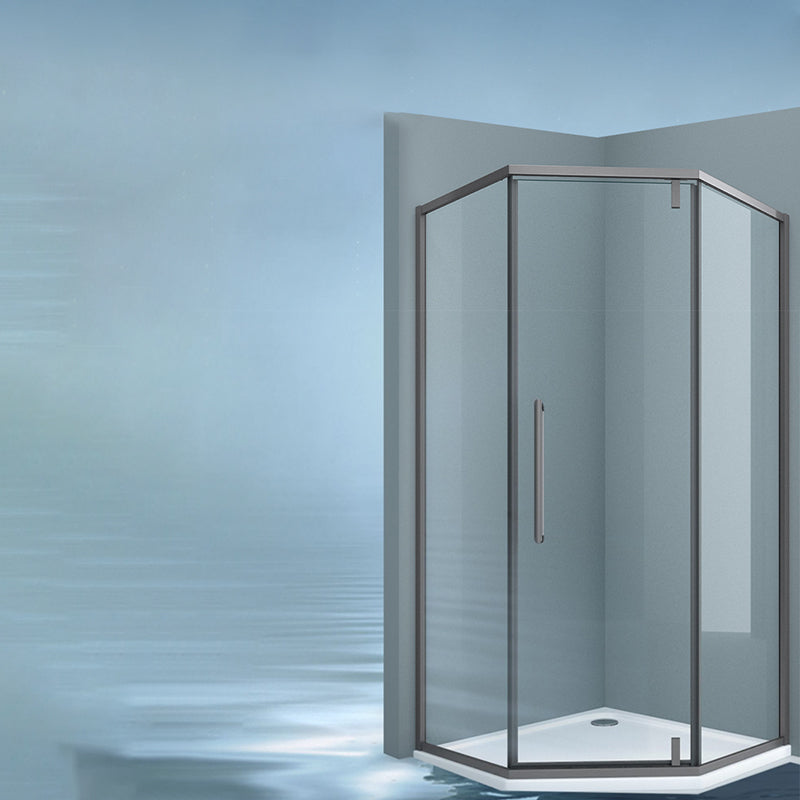 Transparent Shower Bath Door Pivot Scratch Resistant Shower Bath Door Clearhalo 'Bathroom Remodel & Bathroom Fixtures' 'Home Improvement' 'home_improvement' 'home_improvement_shower_tub_doors' 'Shower and Tub Doors' 'shower_tub_doors' 'Showers & Bathtubs' 7342530