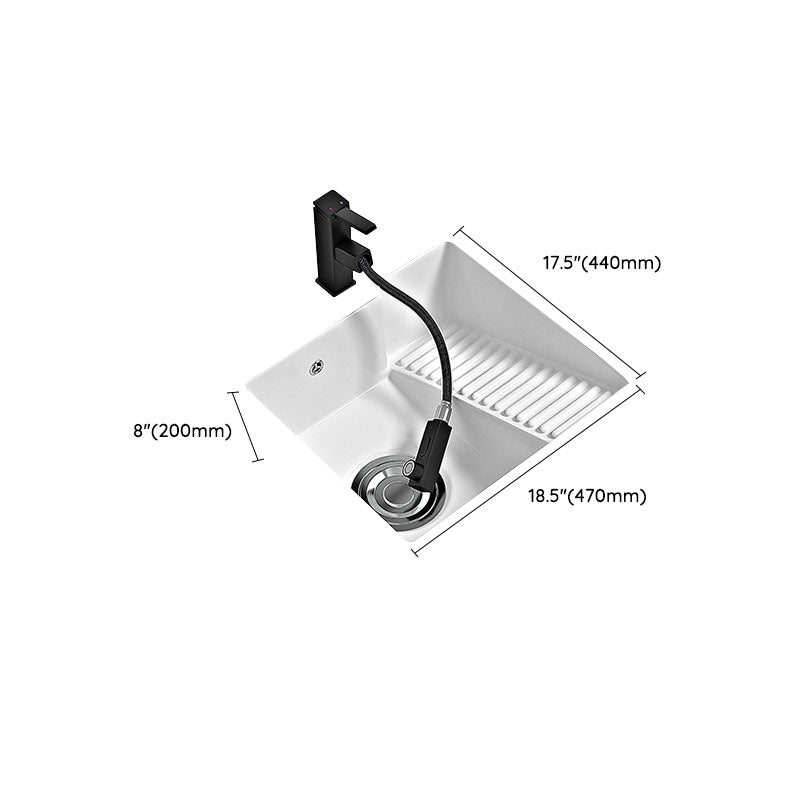 Modern Vessel Lavatory Sink Porcelain with Faucet Bathroom Sink Clearhalo 'Bathroom Remodel & Bathroom Fixtures' 'Bathroom Sinks & Faucet Components' 'Bathroom Sinks' 'bathroom_sink' 'Home Improvement' 'home_improvement' 'home_improvement_bathroom_sink' 7342984