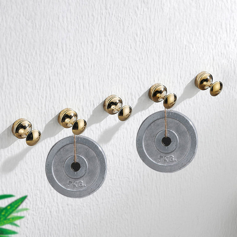 10-Piece Bathroom Accessories Hardware Set Modern Bathroom Accessory Set, Robe Hooks Clearhalo 'Bathroom Hardware Sets' 'Bathroom Hardware' 'Bathroom Remodel & Bathroom Fixtures' 'bathroom_hardware_sets' 'Home Improvement' 'home_improvement' 'home_improvement_bathroom_hardware_sets' 7343645