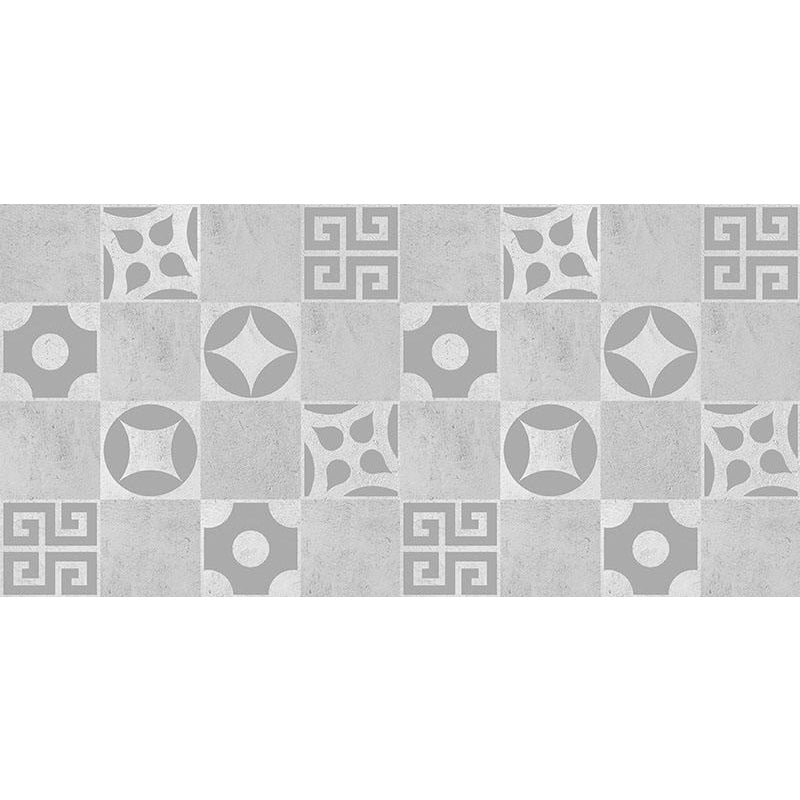 Spanish Pattern Singular Tile Water Resistant Peel & Stick Tile for Backsplash Wall Grey Clearhalo 'Flooring 'Home Improvement' 'home_improvement' 'home_improvement_peel_stick_blacksplash' 'Peel & Stick Backsplash Tile' 'peel_stick_blacksplash' 'Walls & Ceilings' Walls and Ceiling' 7344223