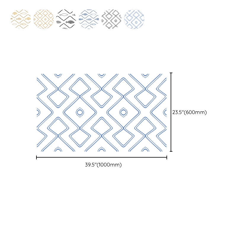 Water Resistant Tile PVC Singular Peel & Stick Tile for Kitchen Backsplash Wall Clearhalo 'Flooring 'Home Improvement' 'home_improvement' 'home_improvement_peel_stick_blacksplash' 'Peel & Stick Backsplash Tile' 'peel_stick_blacksplash' 'Walls & Ceilings' Walls and Ceiling' 7344248