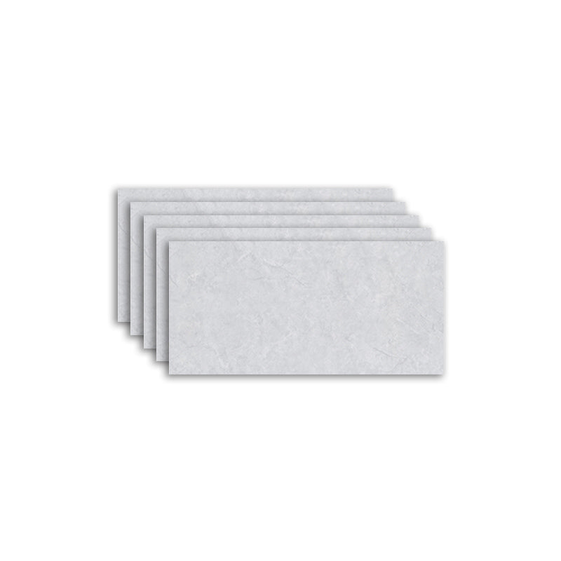 Scratch Resistant Tile PVC Singular Peel & Stick Tile for Backsplash Wall White-Gray Clearhalo 'Flooring 'Home Improvement' 'home_improvement' 'home_improvement_peel_stick_blacksplash' 'Peel & Stick Backsplash Tile' 'peel_stick_blacksplash' 'Walls & Ceilings' Walls and Ceiling' 7344270